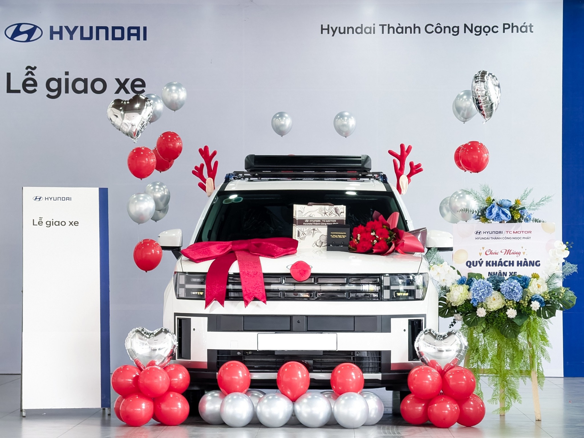 Bàn giao Hyundai SantaFe thế hệ thứ 5 tại Hyundai Ngọc Phát