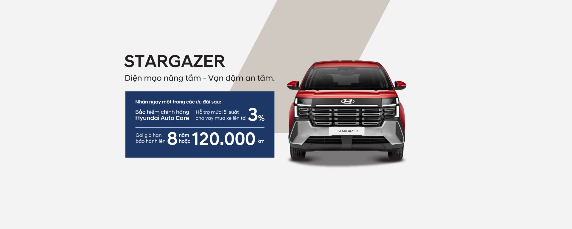 Giá xe và CTKM xe Hyundai Stargazer
