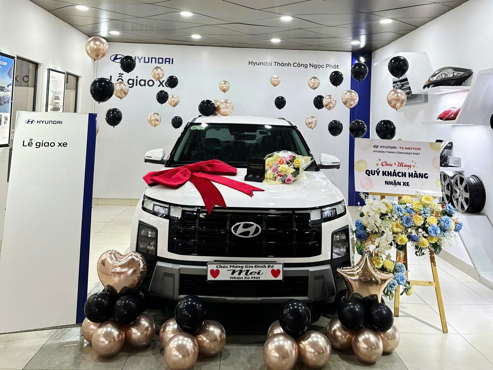 Bàn giao xe Hyundai Creta 2025