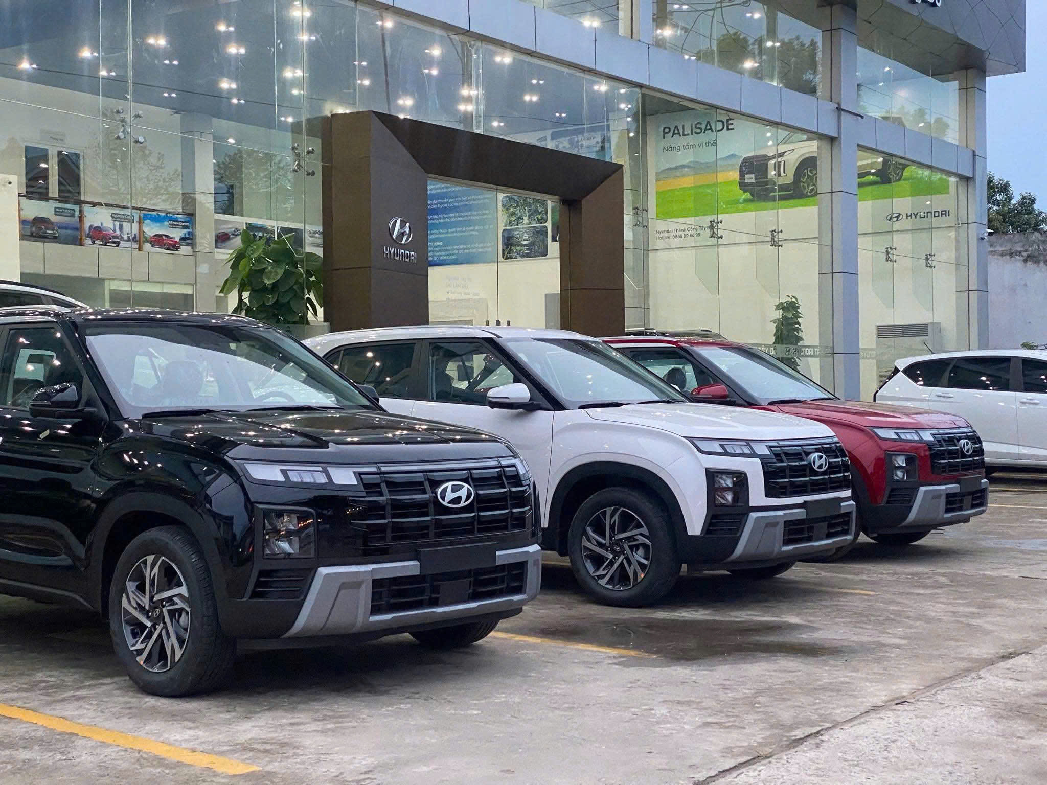 So sánh các phiên bản Hyundai Creta facelift 2025