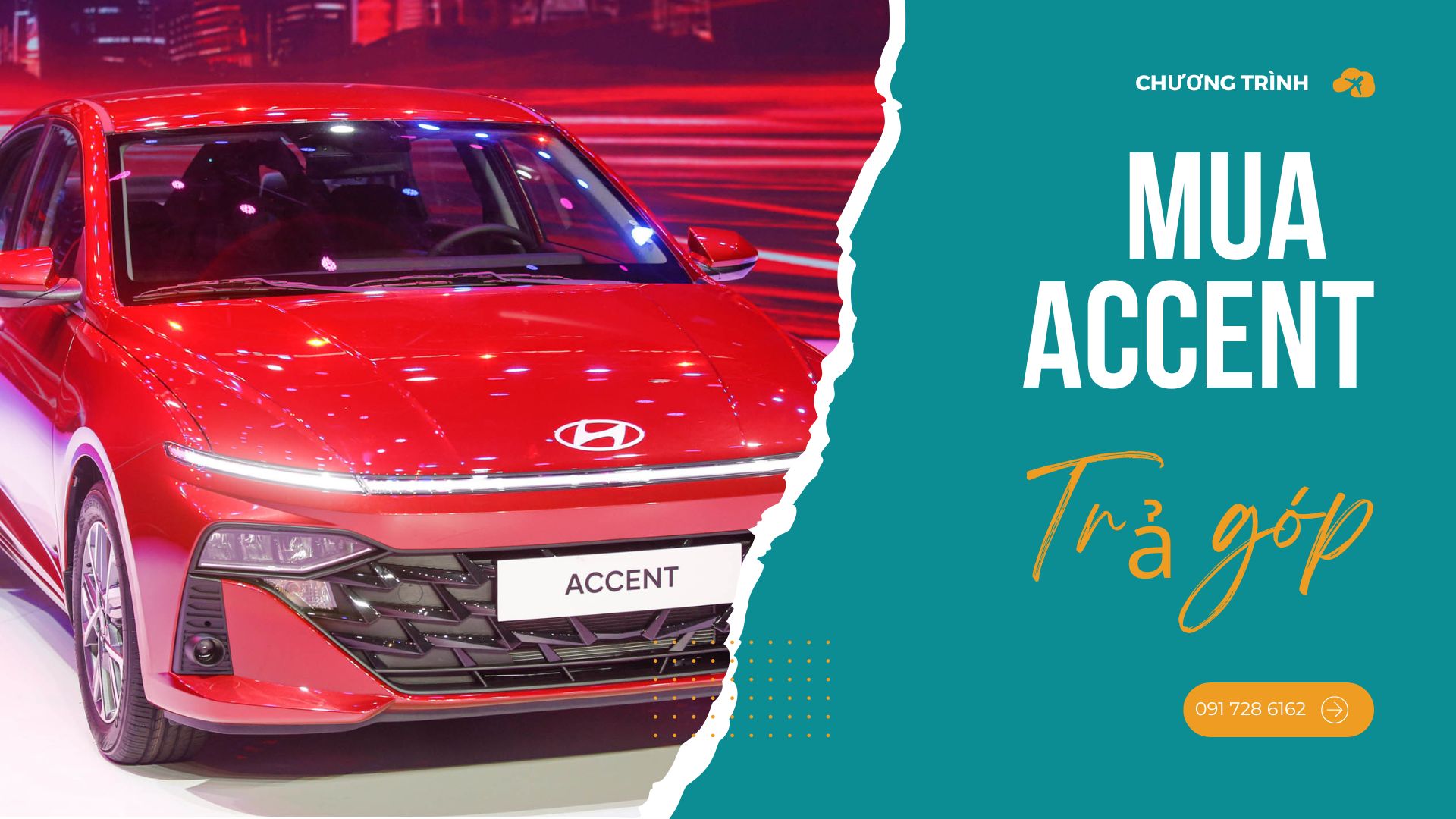 Mua Hyundai Accent trả góp với lãi suất ưu đãi