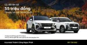 Khuyến mãi xe Hyundai tháng 9/2025