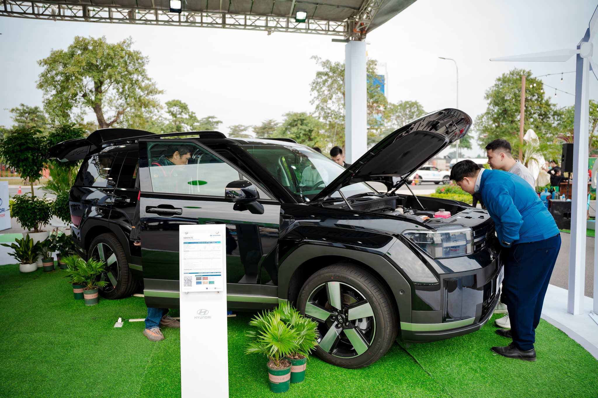 Công nghệ HEV trên Santa Fe 2026