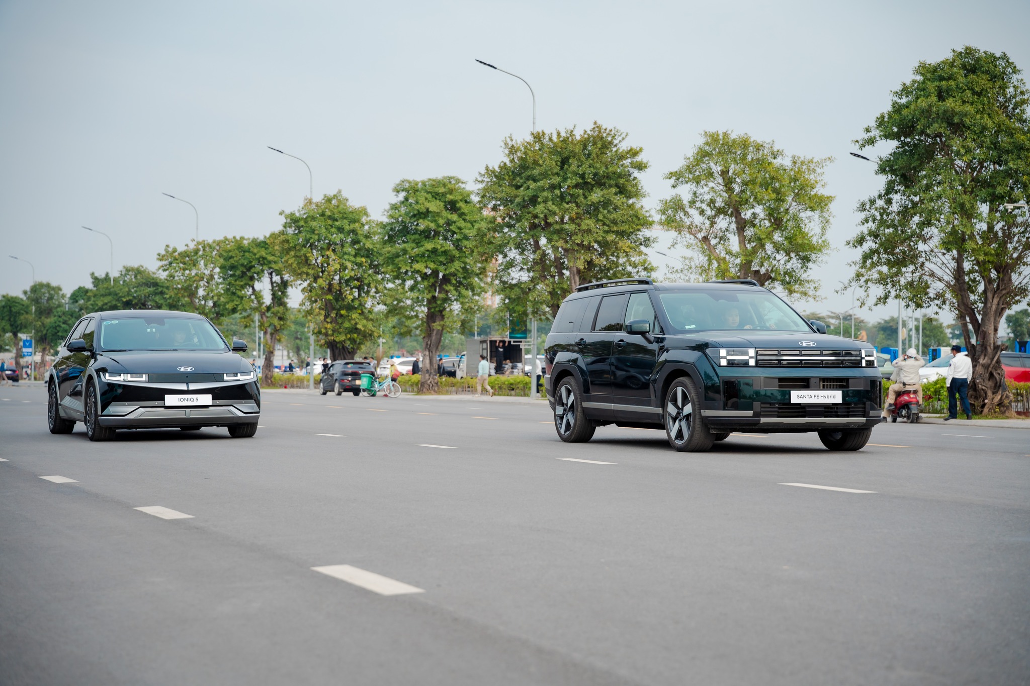 Lái thử Santa Fe Hybrid 2026