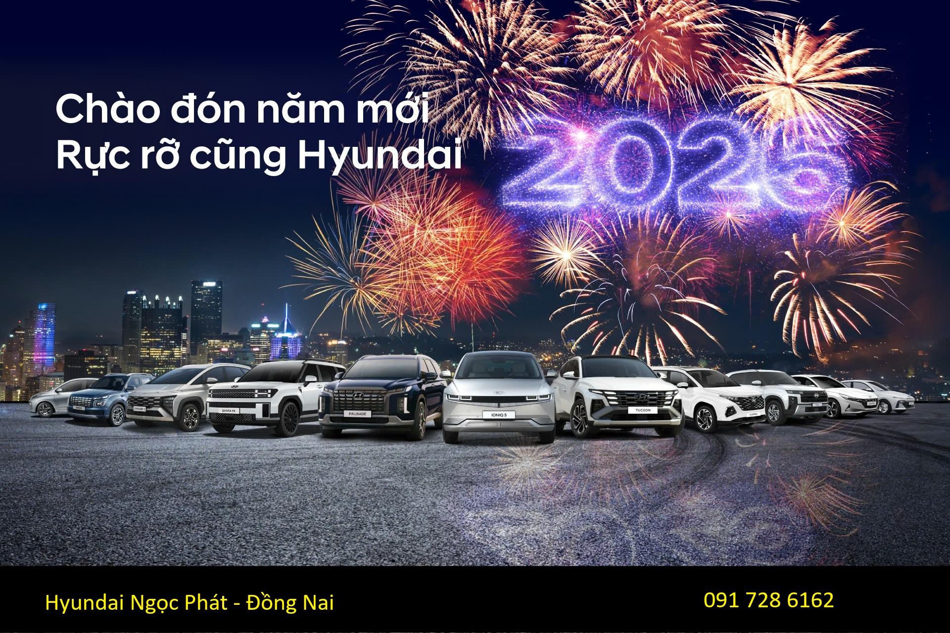 Bảng giá xe Hyundai tháng 1/2026
