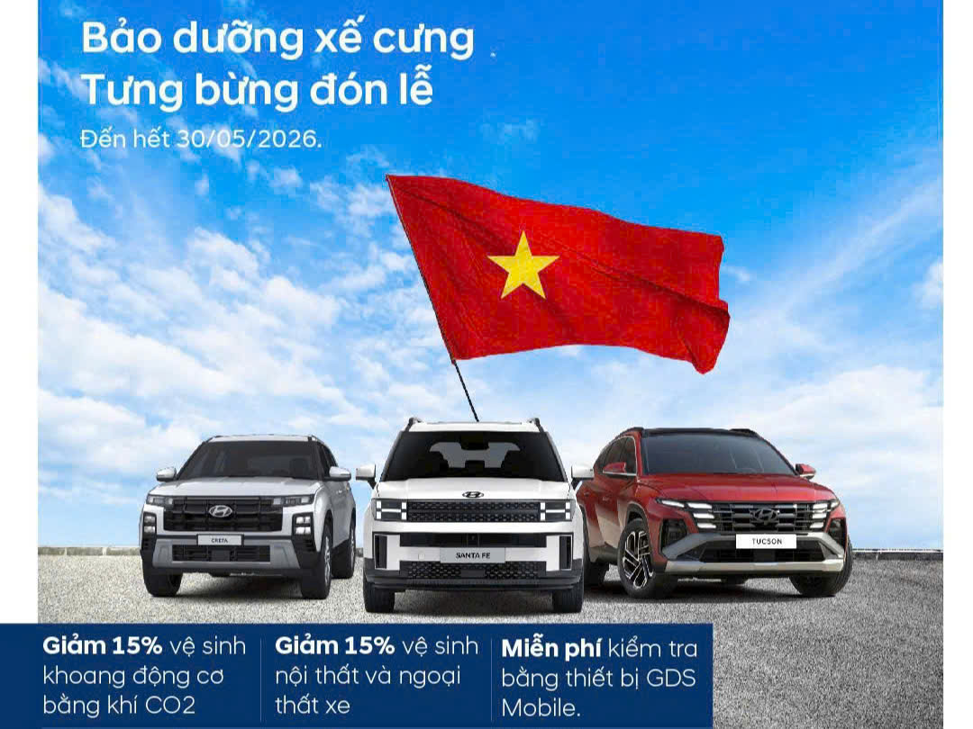 Bảo dưỡng xe Hyundai tại Đồng Nai