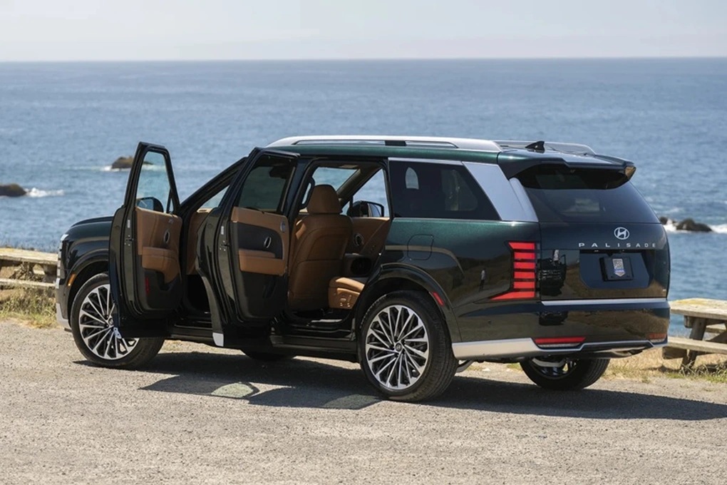 Thiết kế hông xe Palisade 2026