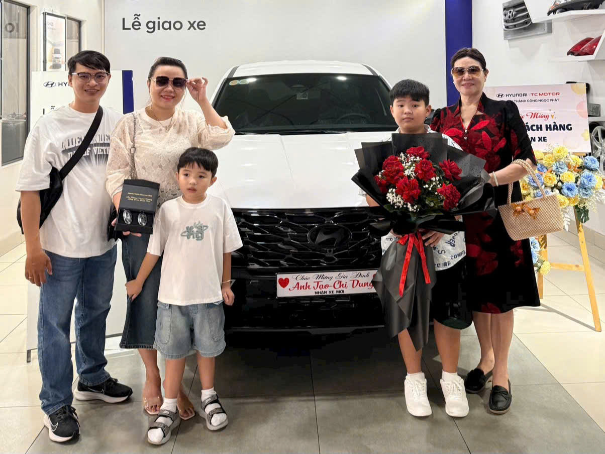 Bàn giao xe Hyundai Tucson tại Hyundai Ngọc Phát