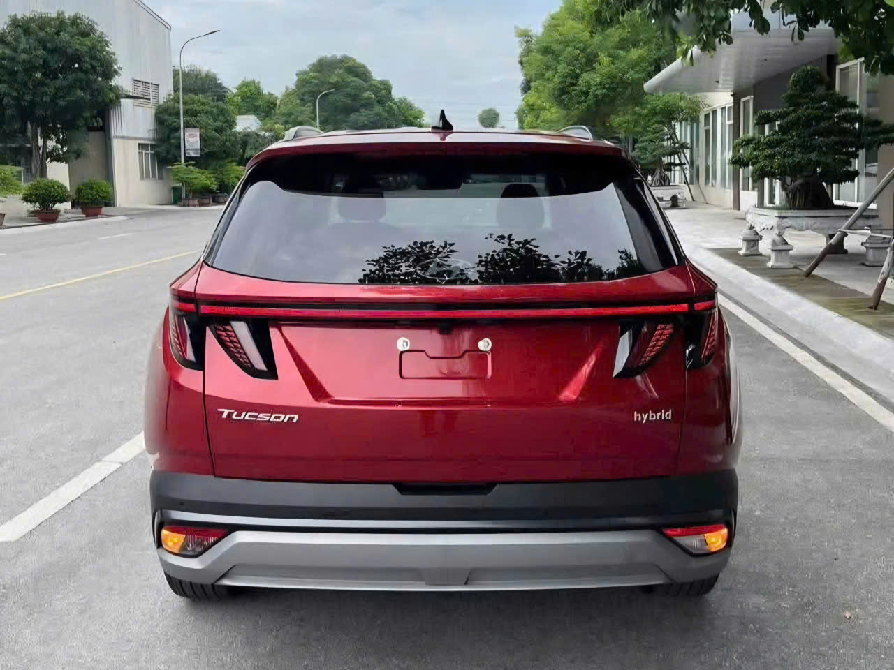 Đuôi xe Tucson Hybrid