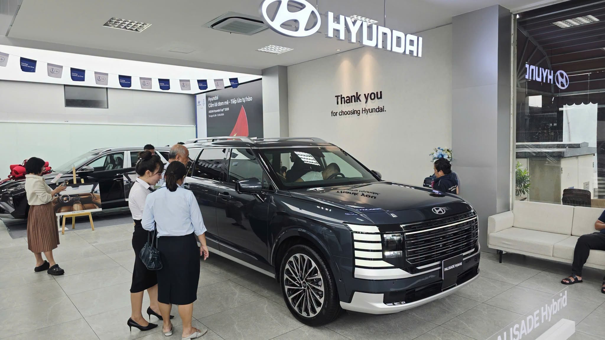Trải nghiệm thực tế Palisade Hybrid 2026 tại Hyundai Ngọc Phát