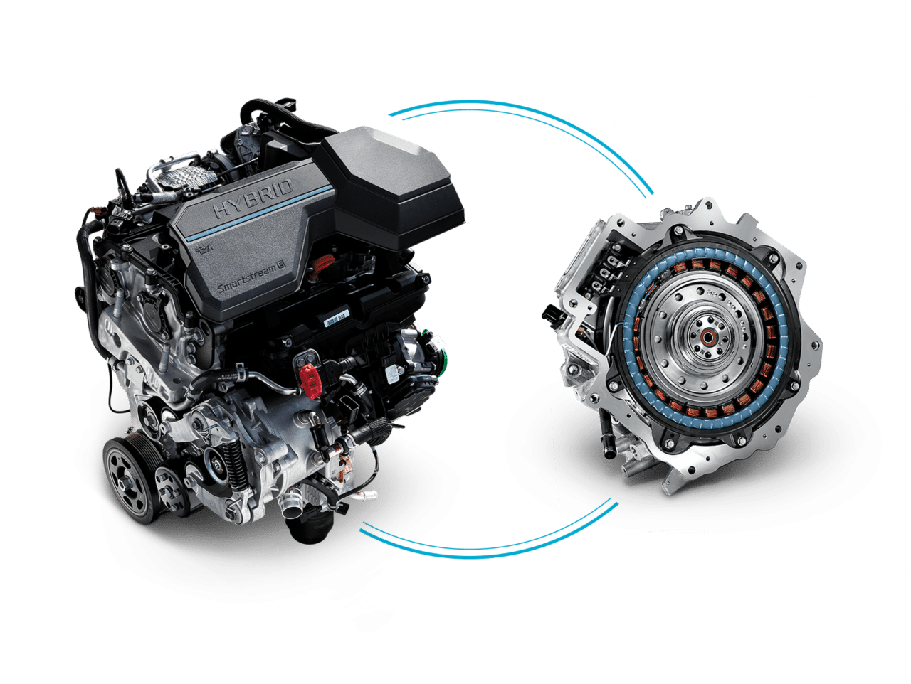 Động cơ Tucson Hybrid mạnh 235 mã lực