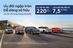 Khuyến mãi xe Hyundai tháng 10/2026
