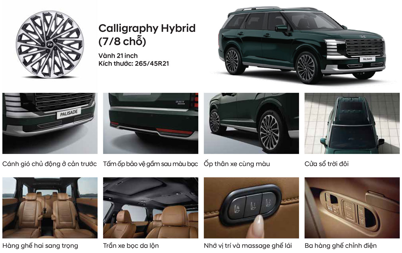Hyundai Calligraphy Hybrid (7/8 Chỗ)